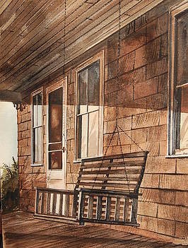 Porch Swing by Bill Dinkins